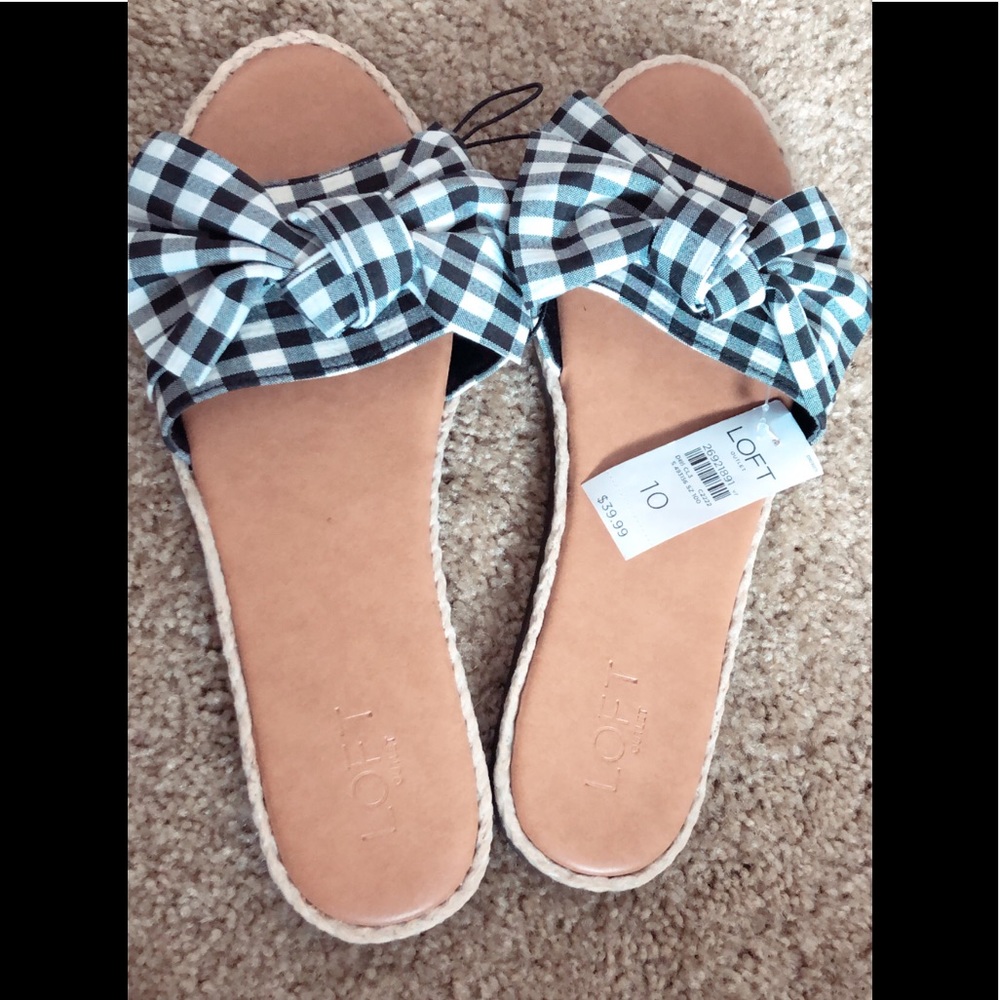 Size 10 Loft Outlet Sandals NEW WITH TAGS